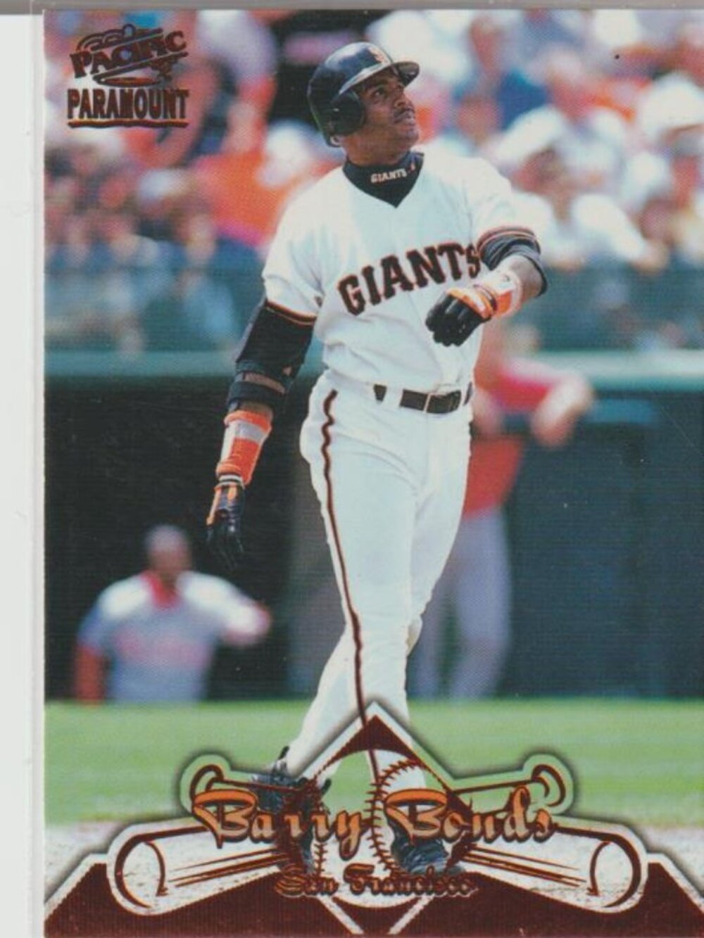 Barry Bonds 1998 Pacific Paramount Copper Parallel S. F. Giants #242